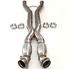 X-Pipe with Green Catalytic Converters 2006-13 Corvette Z06/ZR1/60th Anniversary 6.2L/7.0L - image 1