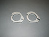 Ford Outer Plate Flange-1 7/8IN.-2 3/4 Diagonal-3/8IN. Ford-Header-Flanges - image 1