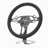 PMO-LR ProMod Light Drag Racing Steering Wheel [13 in. Diameter] Black Suede w/Red Stripe - image 2