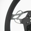 PMO-LR ProMod Light Drag Racing Steering Wheel [13 in. Diameter] Black Suede w/Red Stripe - image 4