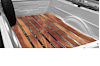 226135215 BedWood-X Kit for 1951-1952 Dodge Highside Longbed, Stepside Truck, Tiger Wood BedWood [Finished w/HydroShine] - image 1