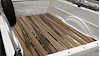 227133115 BedWood-X Kit for 1951-1952 Dodge Lowside Longbed, Stepside Truck, Black Limba BedWood [Finished w/HydroSatin] - image 1