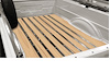 240121112 BedWood-X Kit for 1957-1960 Dodge Longbed 1-Ton, Stepside Truck, Cypress BedWood [Finished w/HydroSatin] - image 1