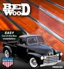 308130112 BedWood-X Kit for 1937 Ford Deluxe 1/2 Ton Truck, Paduak BedWood [Finished w/HydroSatin] - image 4