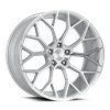 PISTA-98552GSF PISTA Wheel [Size: 19"x8.5"] Gloss Silver Machined Face
