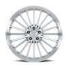 GHOST-28545GSF GHOST Wheel [Size: 20"x8.5"] Gloss Silver Machined Face - image 2