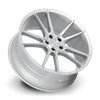 VAIN-28554GSF VAIN Wheel [Size: 20"x8.5"] Gloss Silver Machined Face - image 3