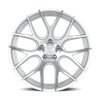 MONZA-28552GSF28 MONZA Wheel [Size: 20"x8.5"] Gloss Silver Machined Face - image 2