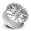 MONZA-21052GSF MONZA Wheel [Size: 20"x10"] Gloss Silver Machined Face - image 3