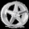 STELLA-21052GS STELLA Wheel [Size: 20"x10"] Gloss Silver Machined Face