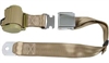 359-TAN Aviation Shoulder Belt , Front Seat, Tan