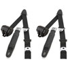 3-Point Retractable Shoulder Belt Color: Black