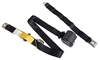 369-BLK-20 Shoulder Belt Bench Seat Seatbelt Classic, Black Push Button - image 1