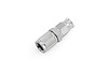 350-0003SS 350 Series Straight Hose End, Reusable Hose End Fitting, For Reinforced PTFE Hose. - image 1