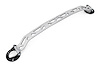 42-106P Front Strut Bar, Increase Rigidity, Reduce Chassis Flex, 3-Piece Bolt On Strut Bar - image 1