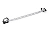 42-111P Performance Front Strut Bar, Increase Rigidity, Reduce Chassis Flex, 3-Piece Bolt On Strut Bar - image 1
