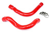 57-1007-RED Radiator Hose Kit, High-Temp 3-Ply Reinforced Silicone, Replace OEM Rubber Radiator Coolant Hoses