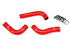 57-1030-RED Radiator Hose Kit, High-Temp 3-Ply Reinforced Silicone, Replace OEM Rubber Radiator Coolant Hoses - image 1