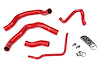 57-1211-RED Radiator Hose Kit, High-Temp 3-Ply Reinforced Silicone, Replace OEM Rubber Radiator Coolant Hoses - image 1
