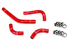 57-1234-RED Radiator Hose Kit, High-Temp 3-Ply Reinforced Silicone, Replace OEM Rubber Radiator Coolant Hoses