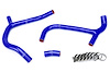 57-1236-BLUE Radiator Hose Kit, High-Temp 3-Ply Reinforced Silicone, Replace OEM Rubber Radiator Coolant Hoses - image 1
