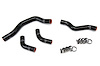 57-1239-BLK Radiator Hose Kit, High-Temp 3-Ply Reinforced Silicone, Replace OEM Rubber Radiator Coolant Hoses
