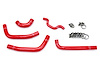 57-1240-RED Radiator Hose Kit, High-Temp 3-Ply Reinforced Silicone, Replace OEM Rubber Radiator Coolant Hoses