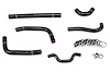 57-1241-BLK Radiator Hose Kit, High-Temp 3-Ply Reinforced Silicone, Replace OEM Rubber Radiator Coolant Hoses