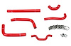 57-1241-RED Radiator Hose Kit, High-Temp 3-Ply Reinforced Silicone, Replace OEM Rubber Radiator Coolant Hoses
