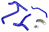 57-1243-BLUE Radiator Hose Kit, High-Temp 3-Ply Reinforced Silicone, Replace OEM Rubber Radiator Coolant Hoses