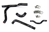 57-1245-BLK Radiator Hose Kit, High-Temp 3-Ply Reinforced Silicone, Replace OEM Rubber Radiator Coolant Hoses