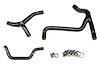 57-1246-BLK Radiator Hose Kit, High-Temp 3-Ply Reinforced Silicone, Replace OEM Rubber Radiator Coolant Hoses