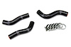 57-1248-BLK Radiator Hose Kit, High-Temp 3-Ply Reinforced Silicone, Replace OEM Rubber Radiator Coolant Hoses