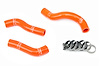 57-1249-ORG Radiator Hose Kit, High-Temp 3-Ply Reinforced Silicone, Replace OEM Rubber Radiator Coolant Hoses