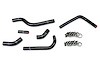57-1252-BLK Radiator Hose Kit, High-Temp 3-Ply Reinforced Silicone, Replace OEM Rubber Radiator Coolant Hoses