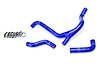 57-1254-BLUE Radiator Hose Kit, High-Temp 3-Ply Reinforced Silicone, Replace OEM Rubber Radiator Coolant Hoses
