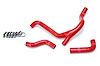57-1254-RED Radiator Hose Kit, High-Temp 3-Ply Reinforced Silicone, Replace OEM Rubber Radiator Coolant Hoses