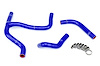 57-1255-BLUE Radiator Hose Kit, High-Temp 3-Ply Reinforced Silicone, Replace OEM Rubber Radiator Coolant Hoses