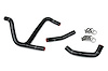 57-1256-BLK Radiator Hose Kit, High-Temp 3-Ply Reinforced Silicone, Replace OEM Rubber Radiator Coolant Hoses