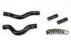 57-1257-BLK Radiator Hose Kit, High-Temp 3-Ply Reinforced Silicone, Replace OEM Rubber Radiator Coolant Hoses