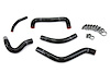 57-1258-BLK Radiator Hose Kit, High-Temp 3-Ply Reinforced Silicone, Replace OEM Rubber Radiator Coolant Hoses