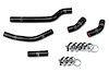 57-1260-BLK Radiator Hose Kit, High-Temp 3-Ply Reinforced Silicone, Replace OEM Rubber Radiator Coolant Hoses
