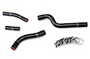 57-1261-BLK Radiator Hose Kit, High-Temp 3-Ply Reinforced Silicone, Replace OEM Rubber Radiator Coolant Hoses