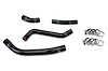 57-1263-BLK Radiator Hose Kit, High-Temp 3-Ply Reinforced Silicone, Replace OEM Rubber Radiator Coolant Hoses