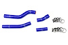 57-1264-BLUE Radiator Hose Kit, High-Temp 3-Ply Reinforced Silicone, Replace OEM Rubber Radiator Coolant Hoses - image 1