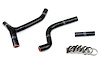 57-1265-BLK Radiator Hose Kit, High-Temp 3-Ply Reinforced Silicone, Replace OEM Rubber Radiator Coolant Hoses