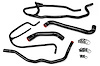 57-1277-BLK Coolant Hose Kit, High-Temp 3-Ply Reinforced Silicone, Replace Rubber Radiator Heater Coolant Hoses - image 1