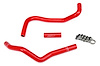 57-1282-RED Heater Hose Kit, High-Temp 3-Ply Reinforced Silicone, Replace OEM Rubber Heater Coolant Hoses
