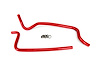 57-1283-RED Heater Hose Kit, High-Temp 3-Ply Reinforced Silicone, Replace OEM Rubber Heater Coolant Hoses - image 1
