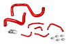 57-1285-RED Coolant Hose Kit, High-Temp 3-Ply Reinforced Silicone, Replace Rubber Radiator Heater Coolant Hoses - image 1